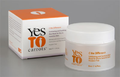 Yes to Carrots Exfoliating and Soothing Mud Mask, 