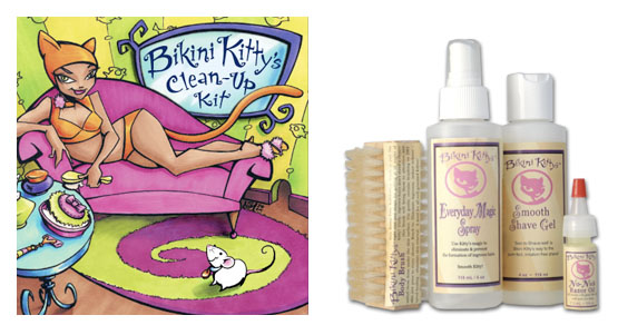 bikini kitty  vegan shave kit