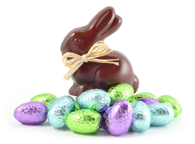 vegan chocolate easter bunny