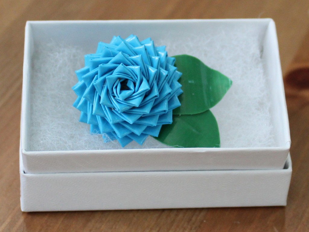 duct tape flower