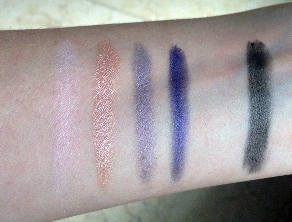 Pacifica swatches