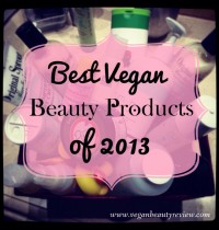 Best Vegan Beauty Products of 2013