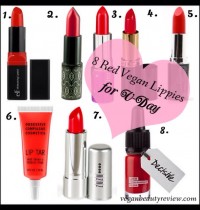 8 Vegan Red Hot Lippies!
