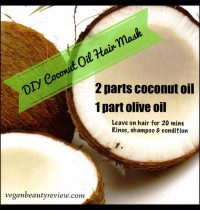 DIY Coconut Oil Hair Mask for Dry & Damaged Hair