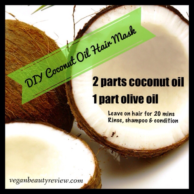 DIY Coconut Oil Hair for Dry & Damaged Hair - Vegan Beauty Review | Vegan and Cruelty-Free Beauty, Fashion, Food, and Lifestyle : Vegan Beauty Review | Vegan and Cruelty-Free Beauty,