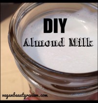 Easy Recipe for Homemade Almond Milk