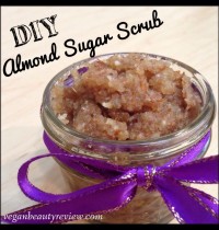 DIY Almond Sugar Scrub