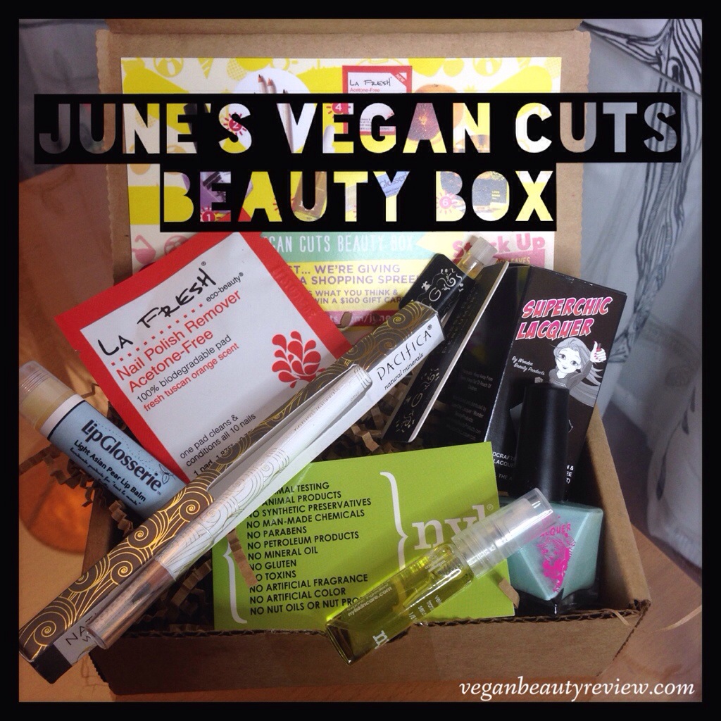 June Vegan Cuts Beauty Box