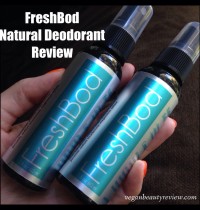FreshBod Natural Deodorant Review