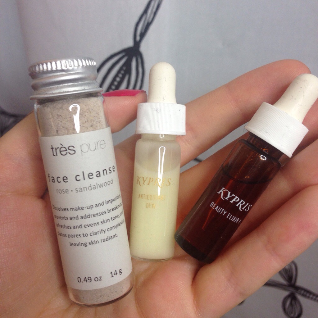Kypris and Tres Pure Face Cleanse