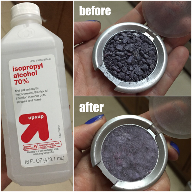 how to fix broken powder makeup