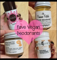Favorite All-Natural Vegan Deodorants