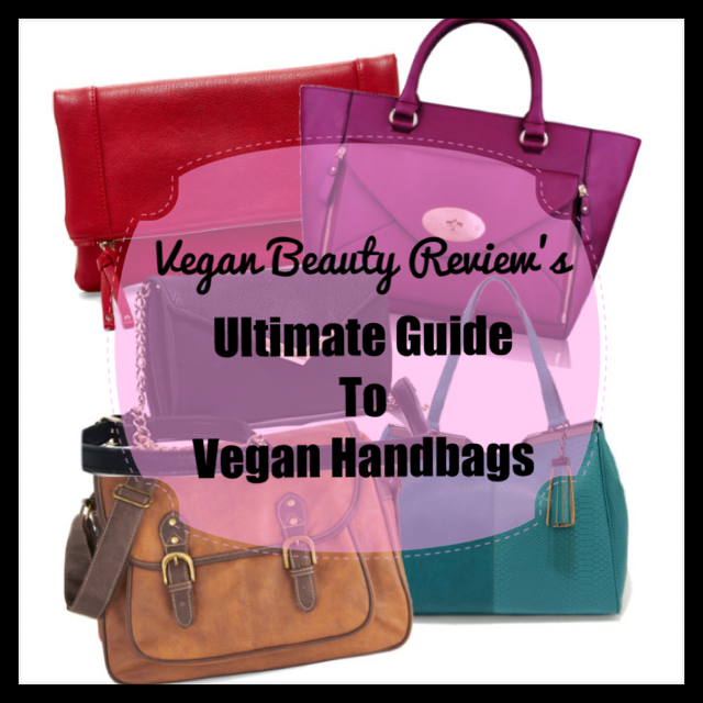 guide to vegan handbags