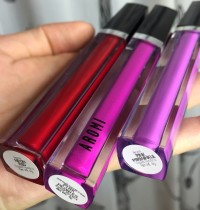 New Aromi Liquid Lipstick Swatches