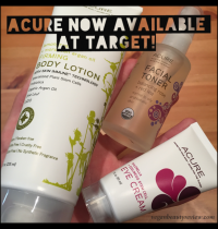 Acure Organics Now Available at Target!