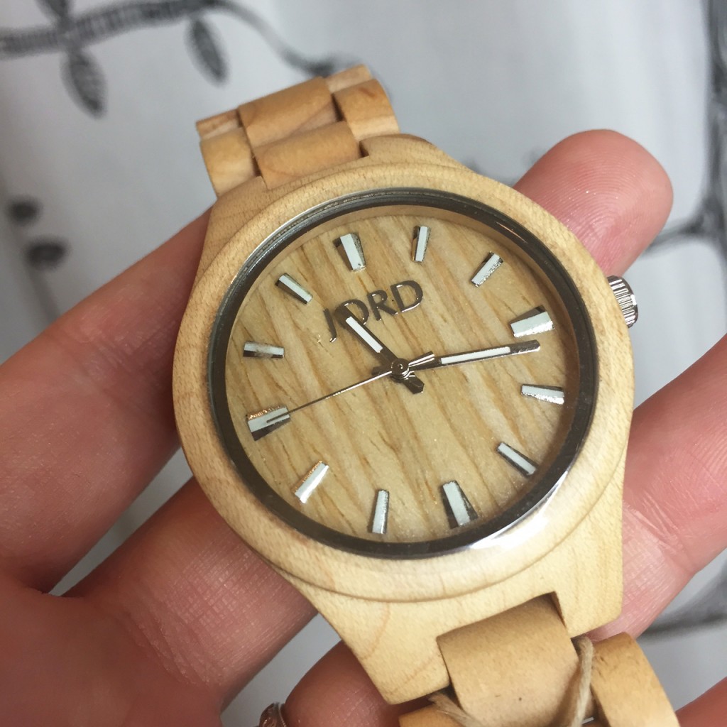 JORD maple wood watch
