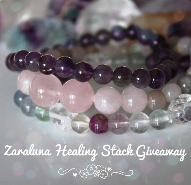 Zaraluna Healing Stack giveaway