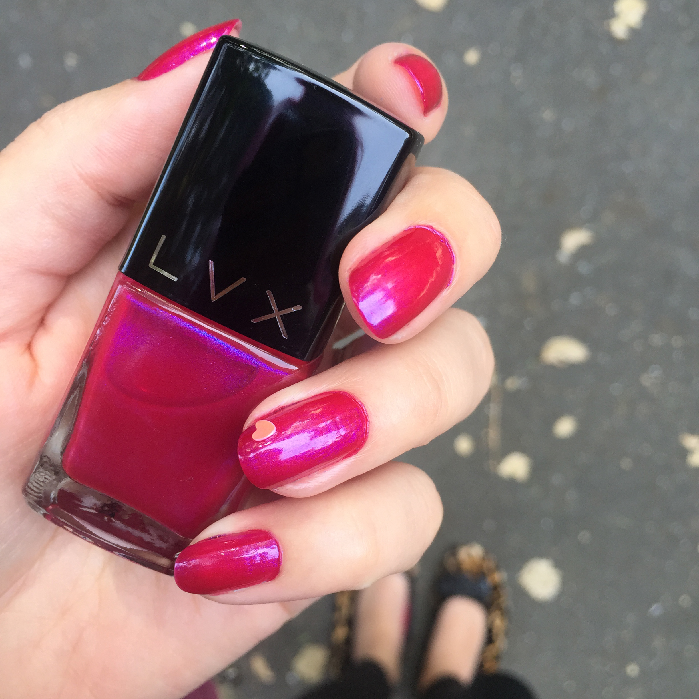 Permanent Link to Nails of the Day: LVX Fuchsia. 