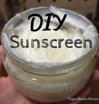 Natural Oils with SPF + DIY Sunscreen Recipe