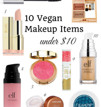10 Vegan Makeup Items under $10