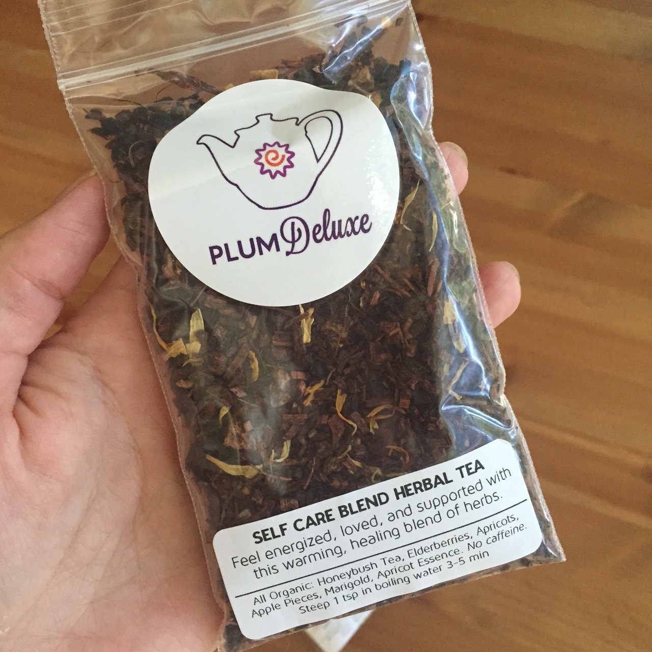 plum deluxe self care blend
