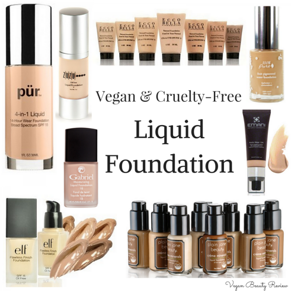 List Of Vegan Cruelty Free Liquid Foundation Vegan Beauty Review