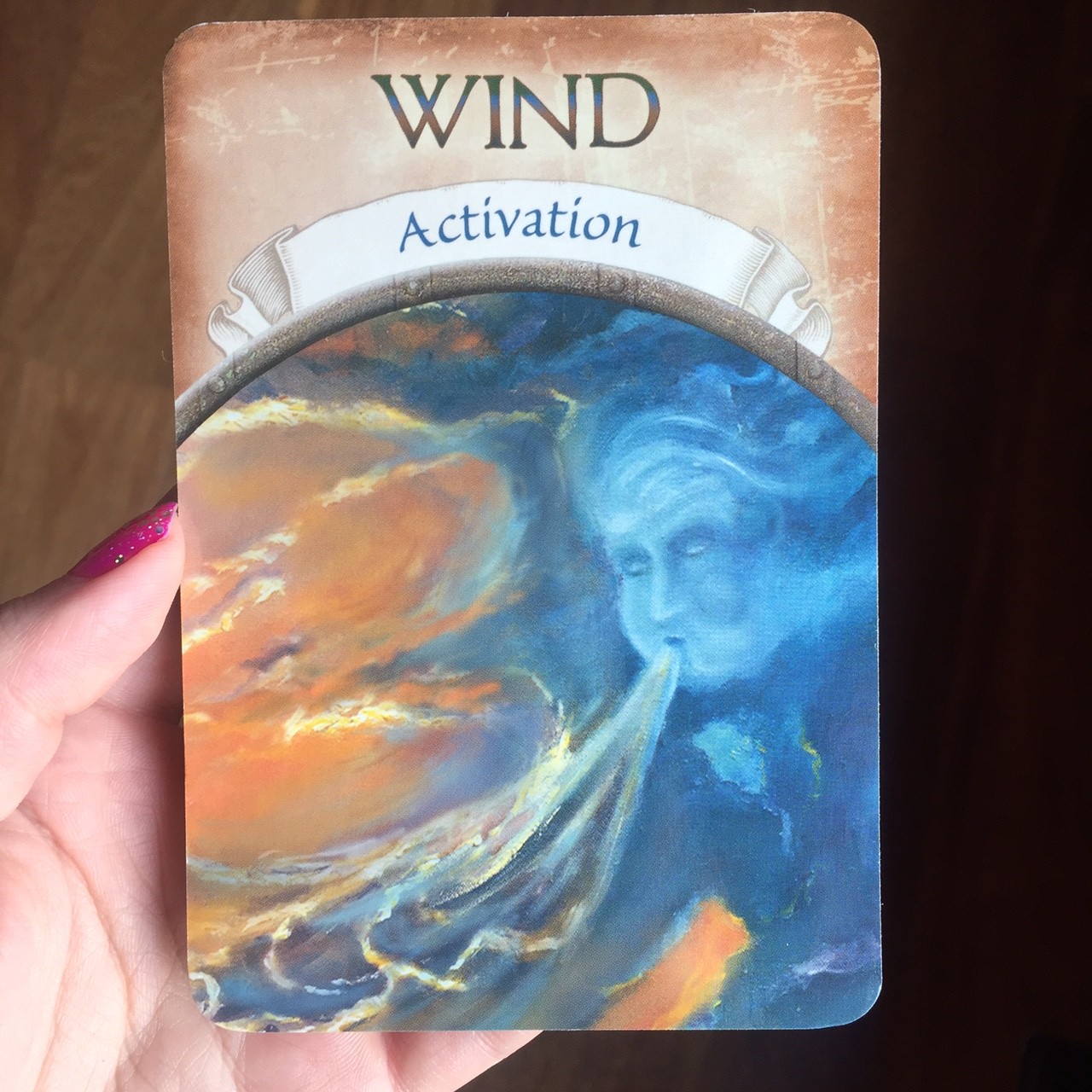 earth magic oracle card