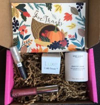 Petit Vour Vegan Beauty Box Review – November 2015