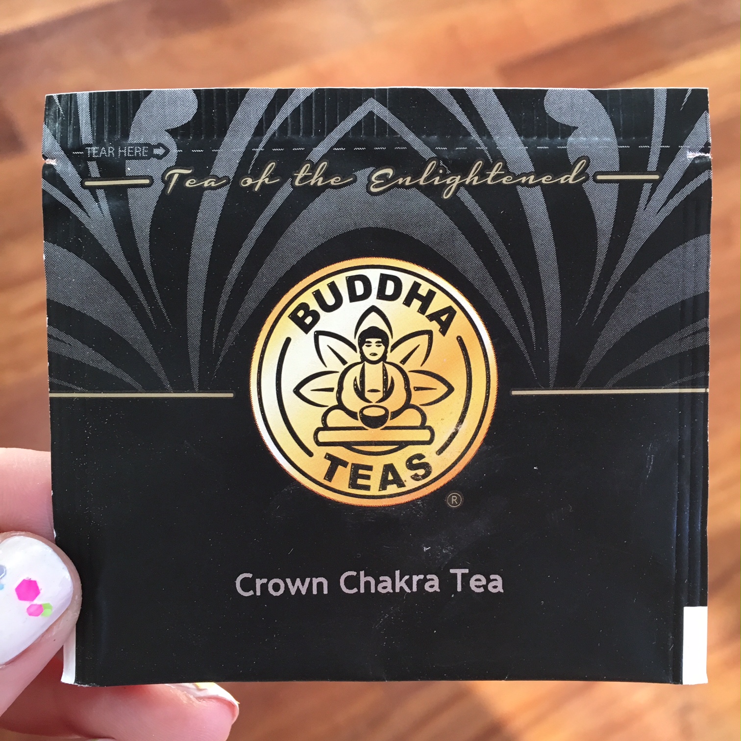 BuddhaTea Crown Chakra tea sample