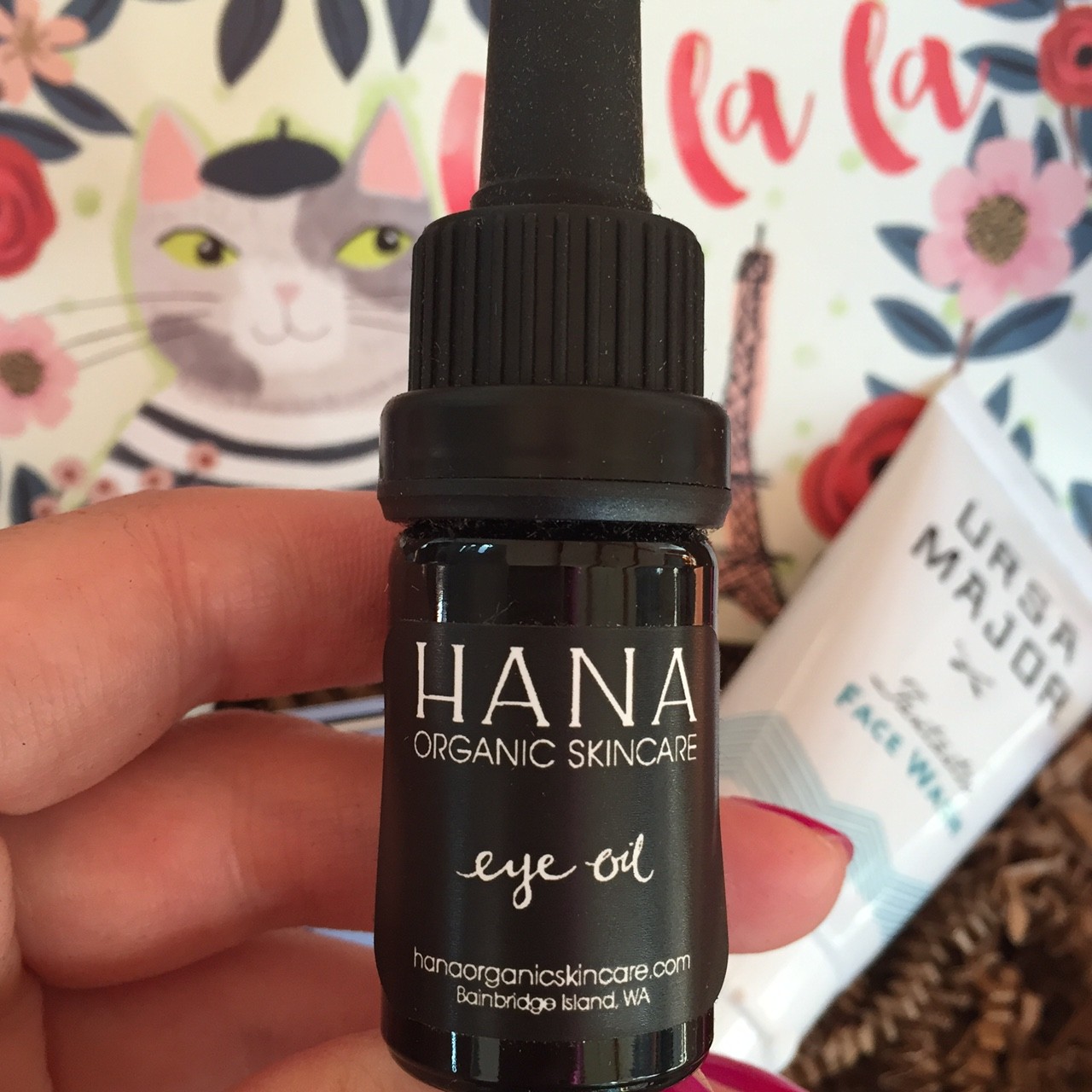 Hana Organic Skincare eye oil