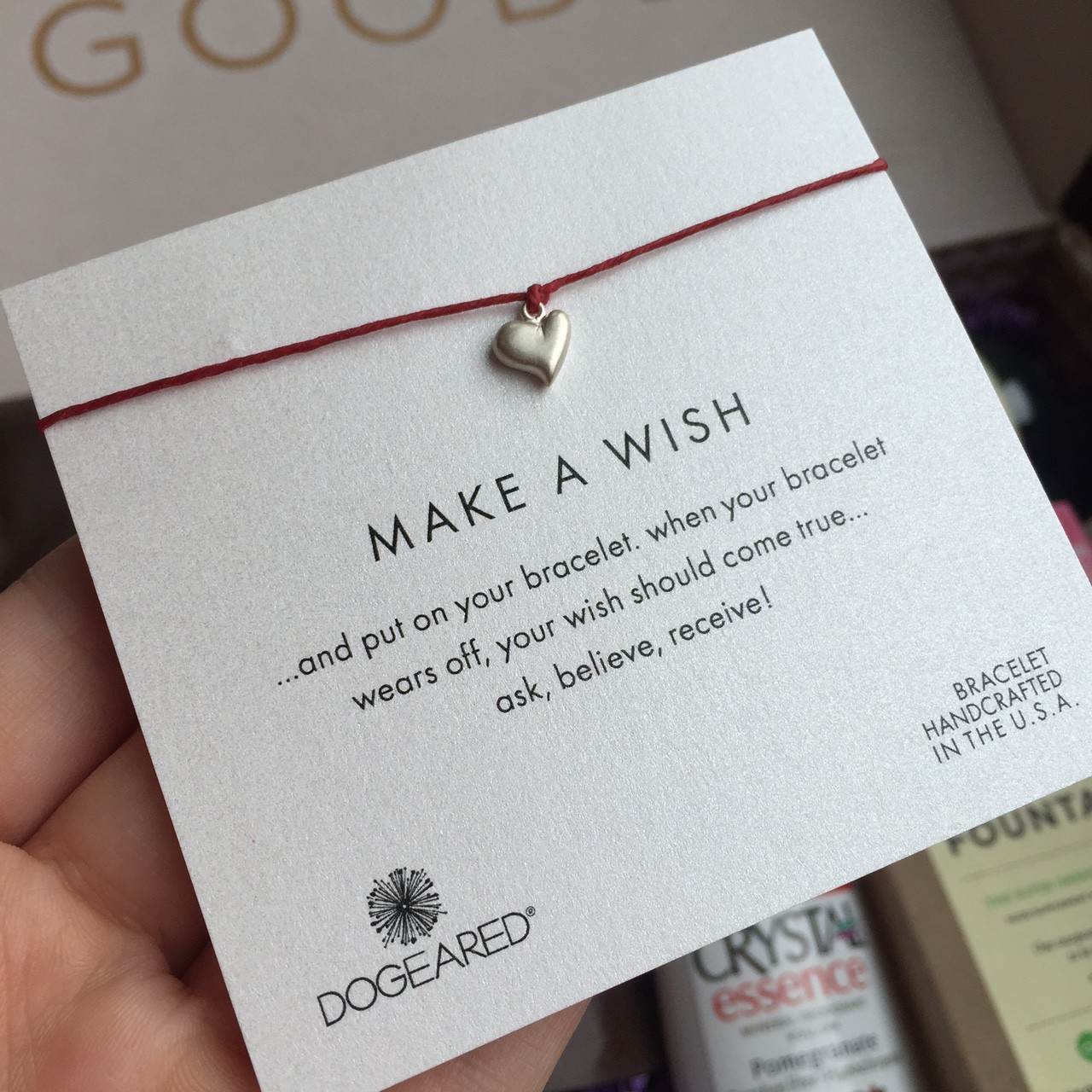 Dogeared Make A Wish Bracelet