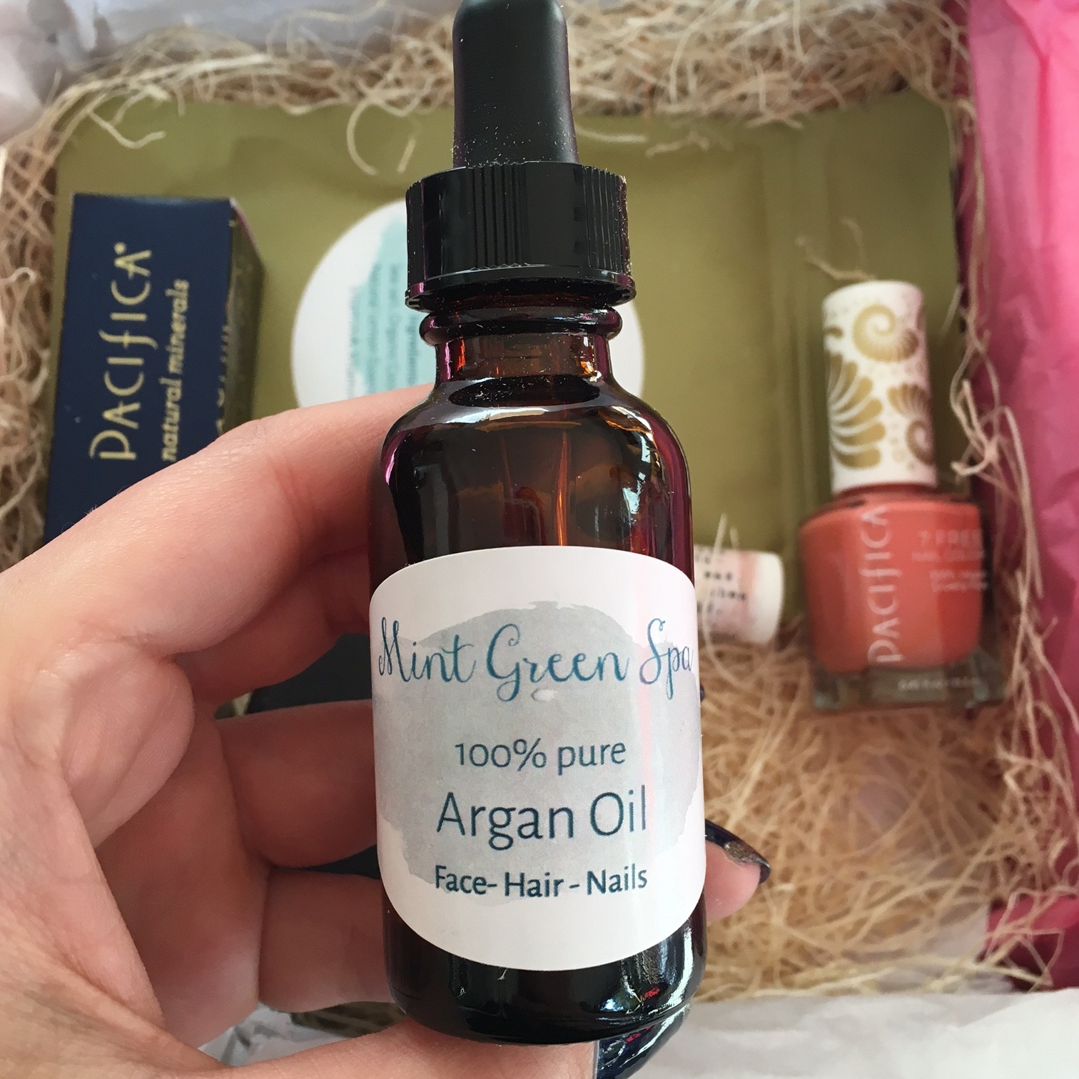 Mint Green Spa's 100% Argan Oil