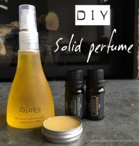 Jojoba Oil Benefits + DIY Solid Perfume Recipe