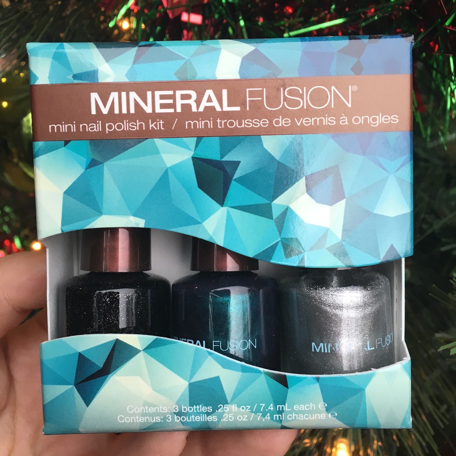 Mineral Fusion holiday nail polish