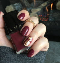 Nails of the Day: LVX Bordeaux