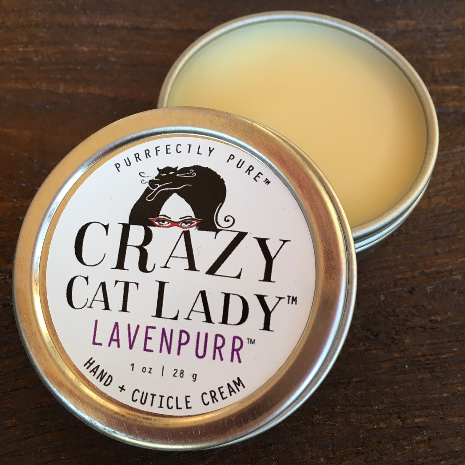 Lavenpurr Crazy Cat Lady Lavenpurr Organic Hand & Cuticle Cream