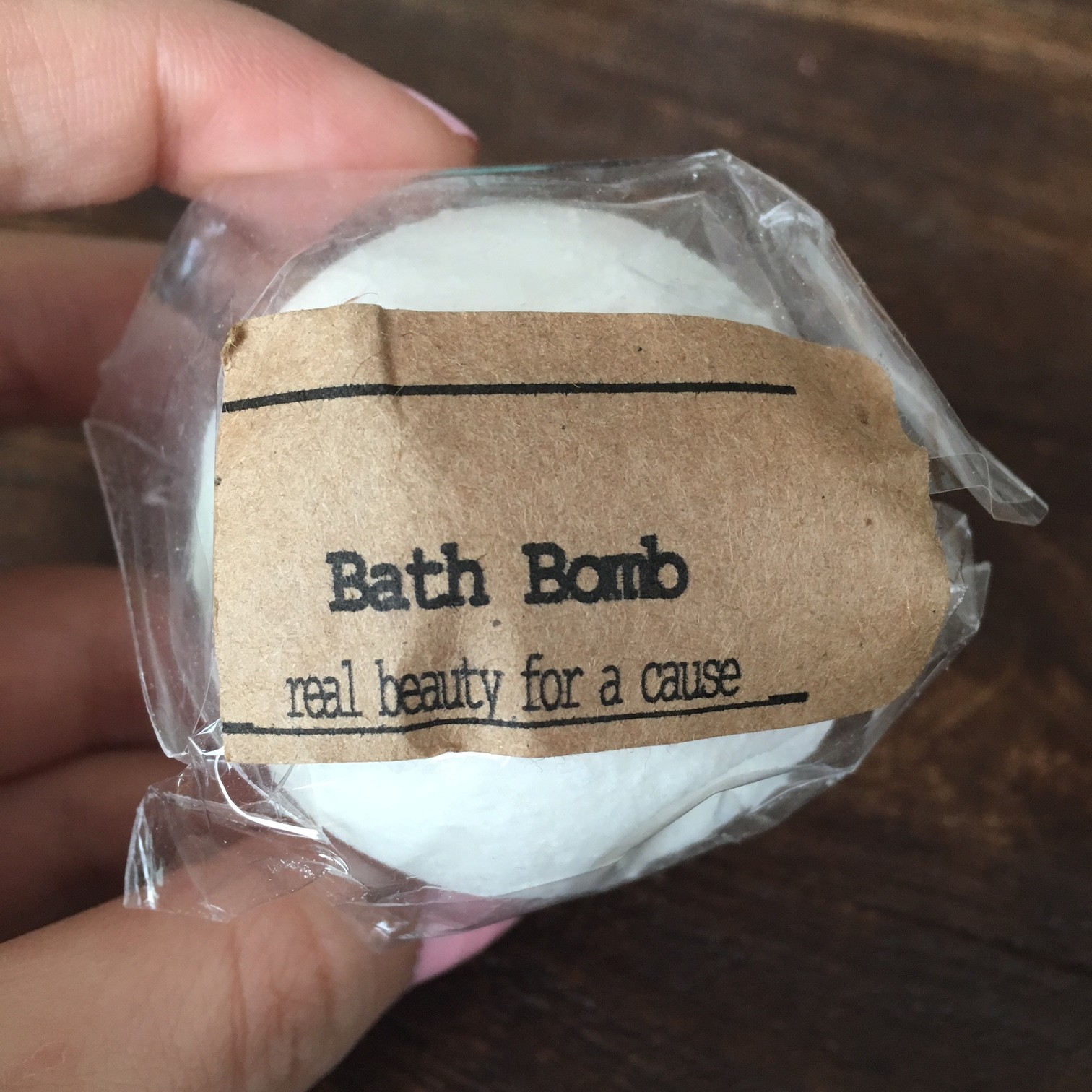 Real Beauty for a Cause Bath Bomb
