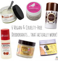 6 Vegan & Cruelty-Free Deodorants That Actually Work!