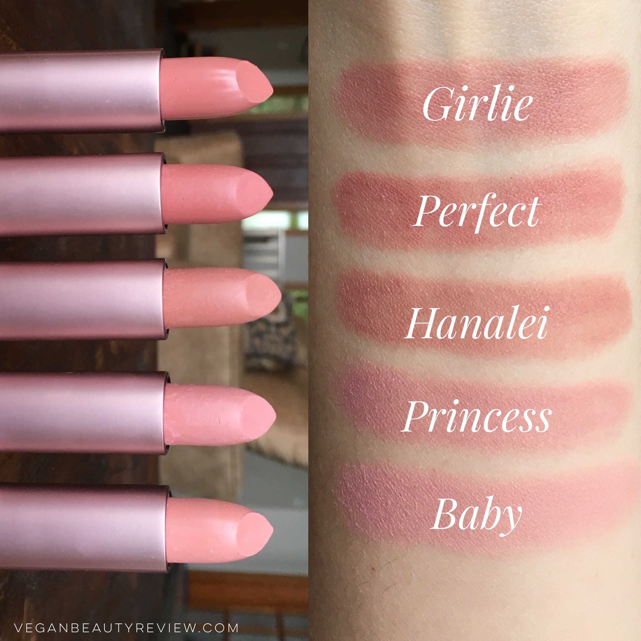Fairy Girl lipstick swatches