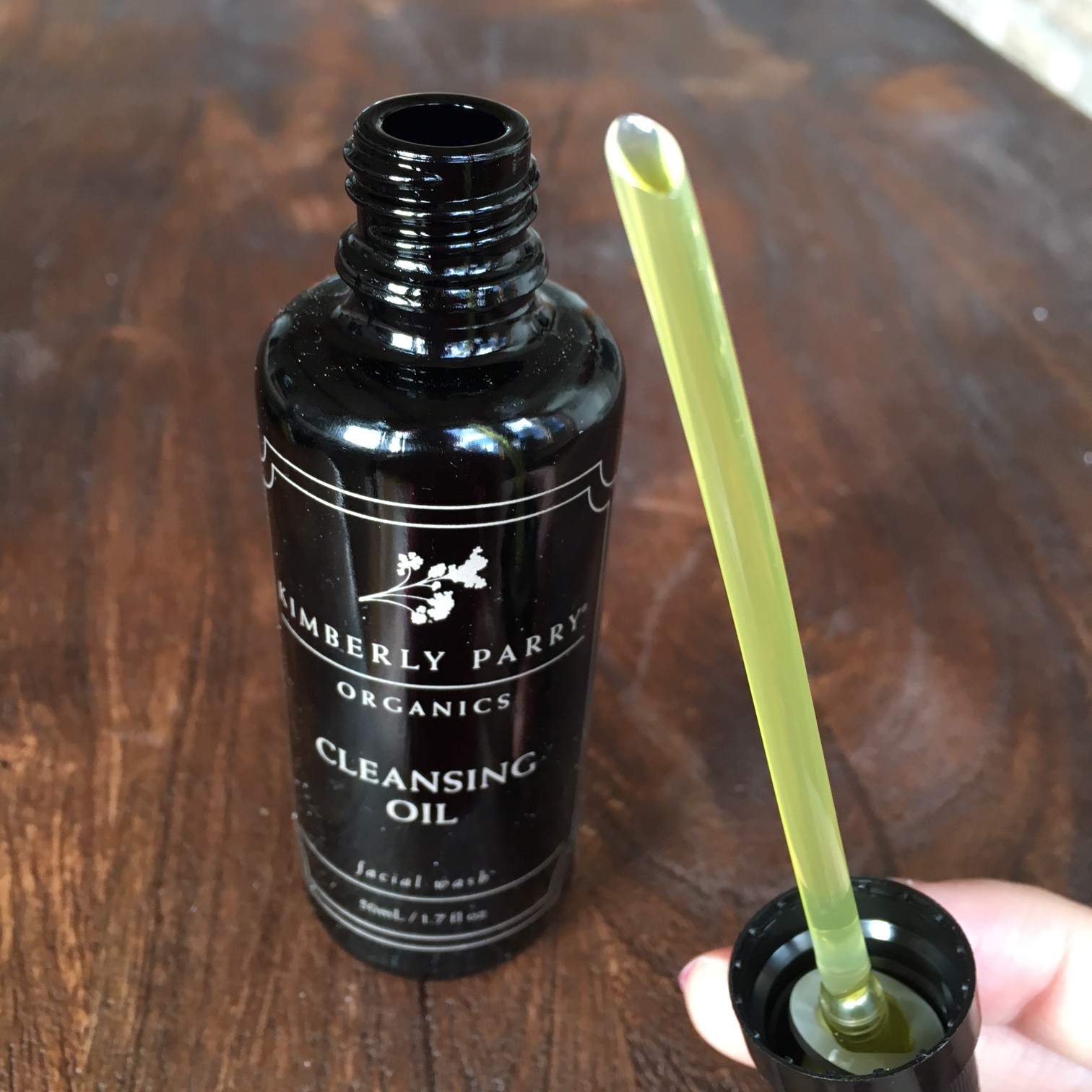 Kimberly Parry cleansing oil