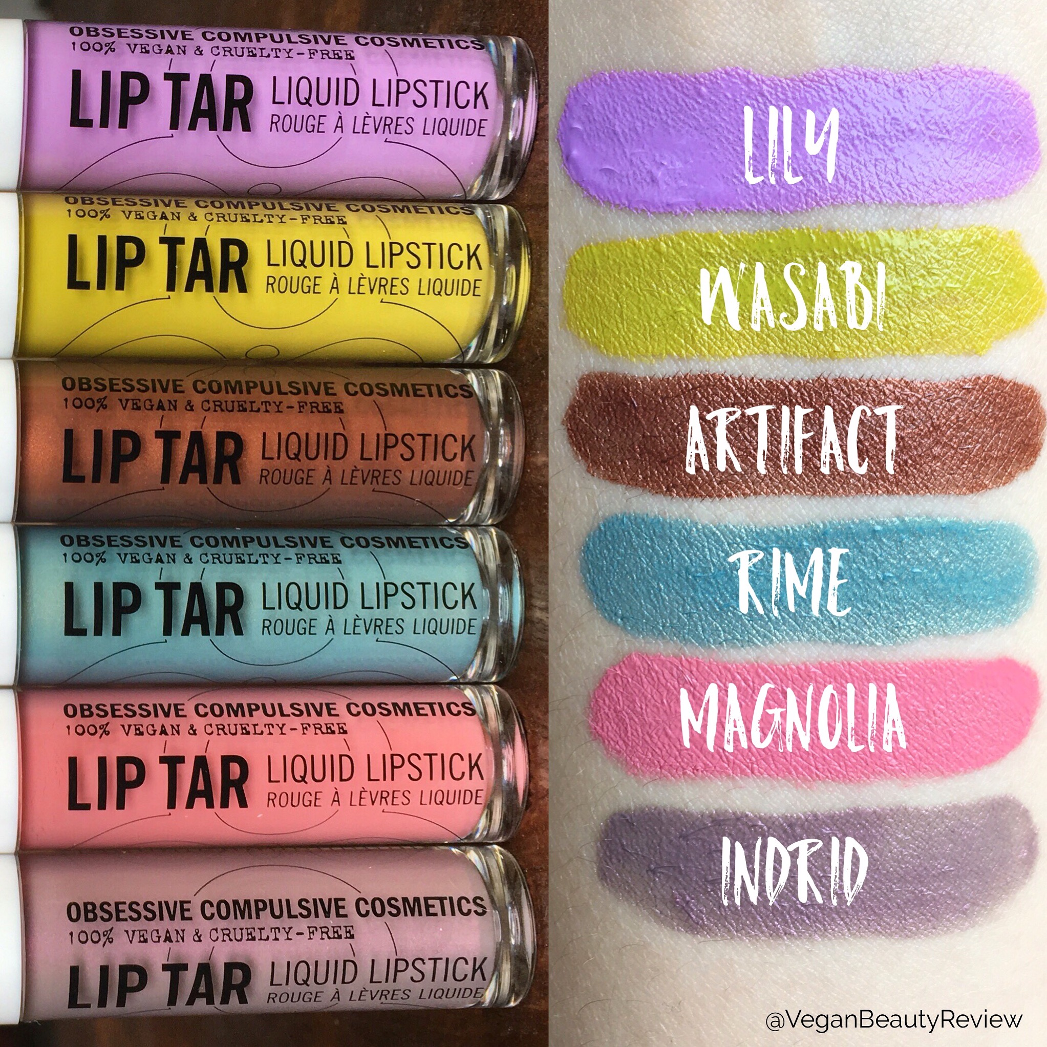 OCC Magnetic Fields Lip Tar Review & Swatches : Vegan Beauty Review | Vegan and Cruelty-Free Beauty, Fashion, Food, Lifestyle