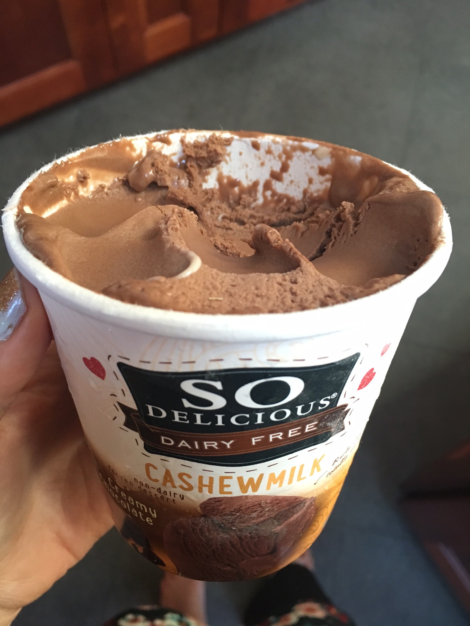 So Delicious Creamy Chocolate ice cream
