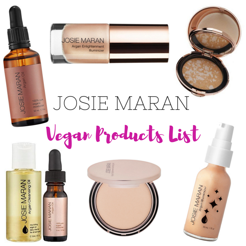 Josie Maran Vegan Product List : Vegan Beauty Review | Vegan and  Cruelty-Free Beauty, Fashion, Food, and Lifestyle