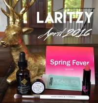 LaRitzy April 2016 Vegan Beauty Box Review