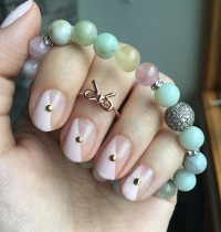 Nails of the Day: Roc Me Baby Mani & Jewelry Combo