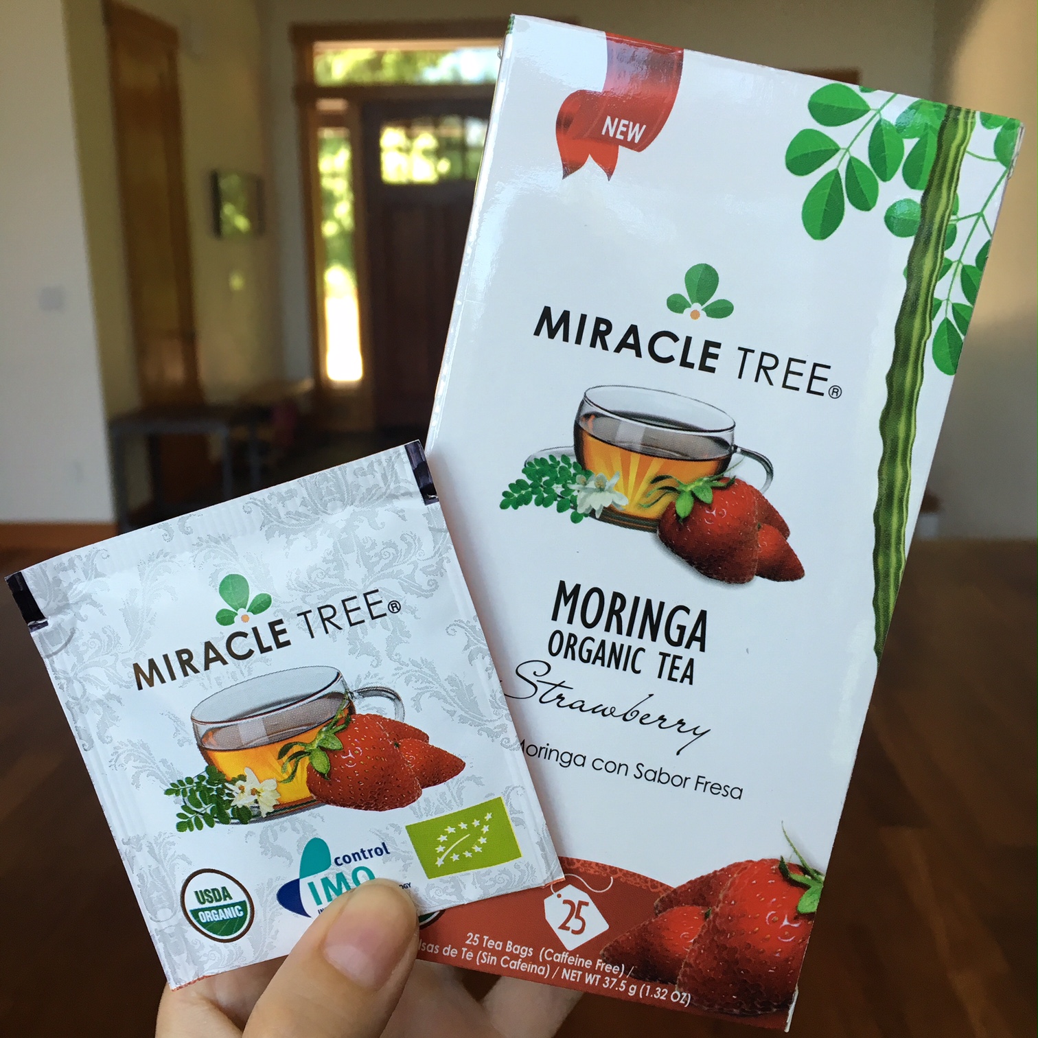 Miracle Tree Moringa Strawberry Tea