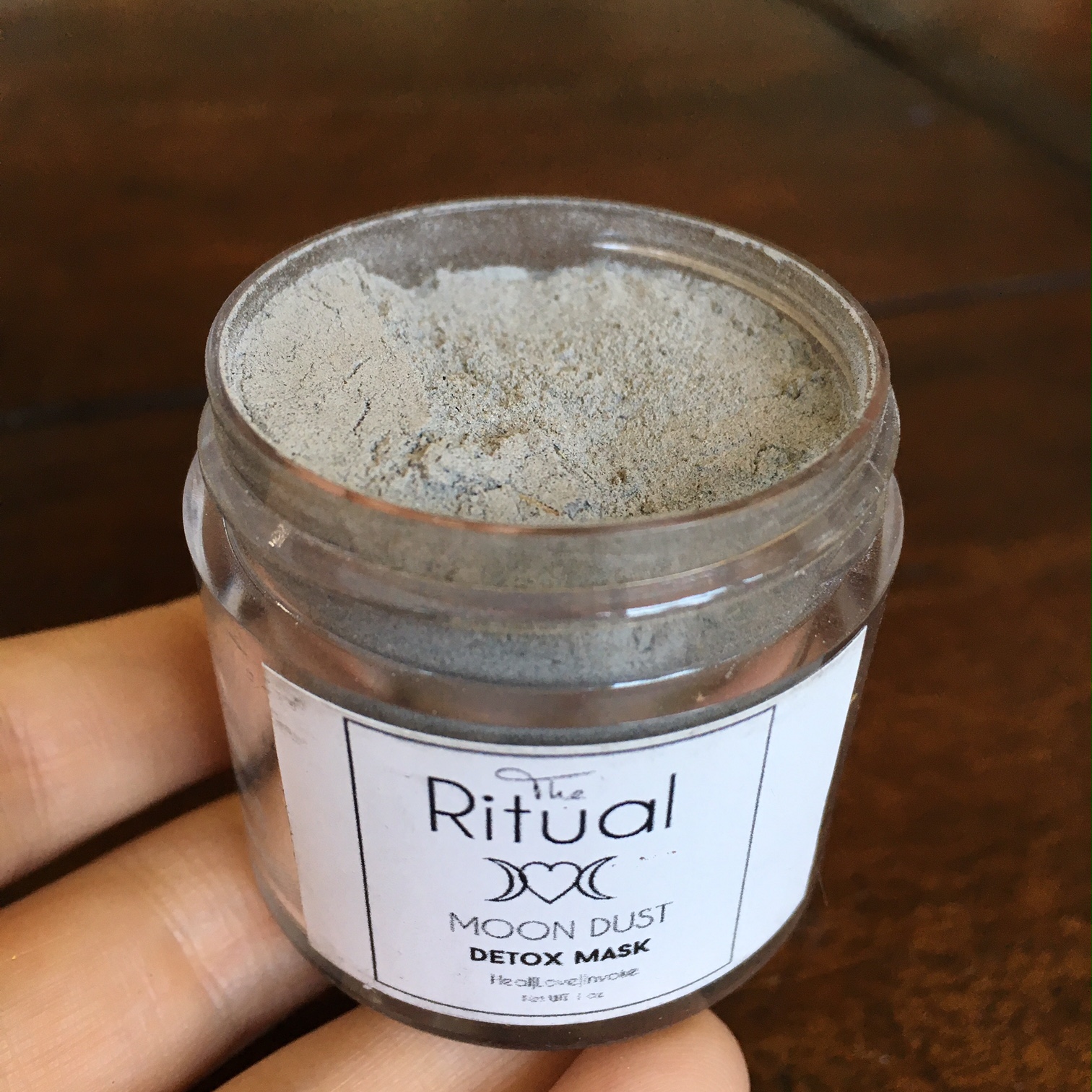 The Ritual Store clay face mask