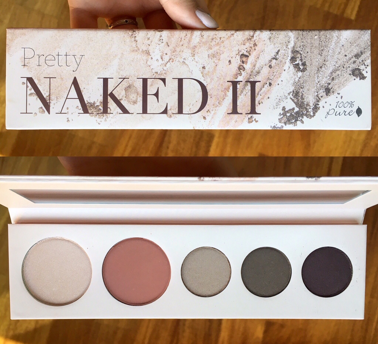 100 Percent Pure Naked II makeup palette