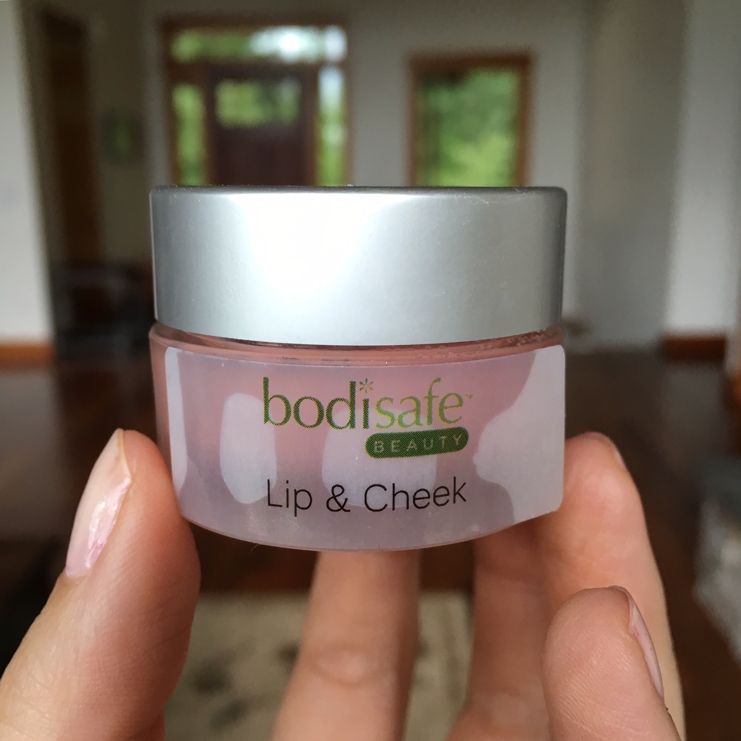 Bodisafe Beauty lip and cheek highlighter