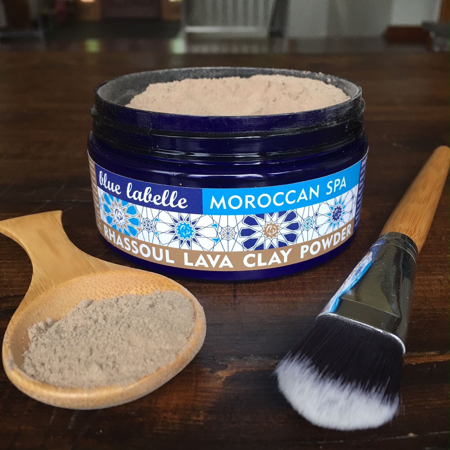 Blue Labelle Moroccan Spa Rhassoul Lava Clay mask